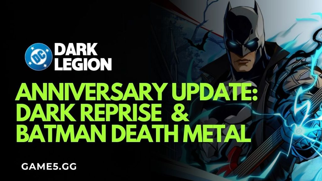 Anniversary Update: Dark Reprise & Debut of Batman Death Metal DC Dark Legion Anniversary Event and Batman Death Metal
